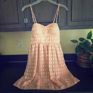 Beautiful Peach Dress